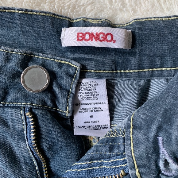 BONGO y2k Mid Rise Jean Shorts Size 5 / Small - Picture 2 of 4